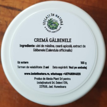 Produse - Cremă Gălbenele