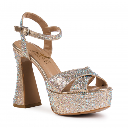 OUTLET - SANDALE DIAMANT GLAMOUR AURIU