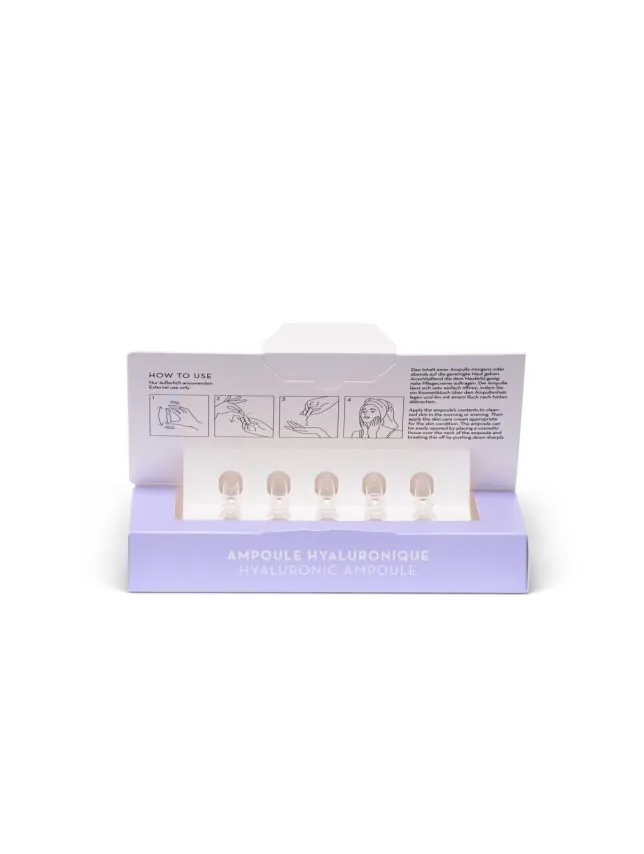 Hyaluronic Ampoule - fiolă cu acid hialuronic pentru volum vizibil și piele suplă [1]