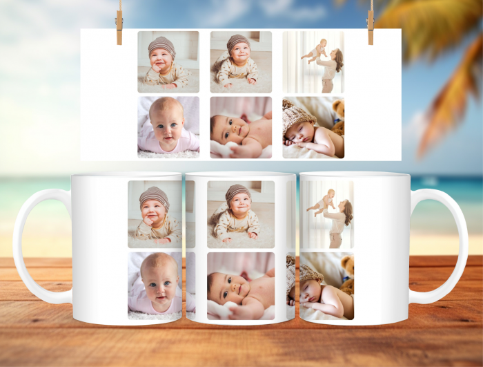 CANA PERSONALIZATA - COLAJ 6 POZE [2]