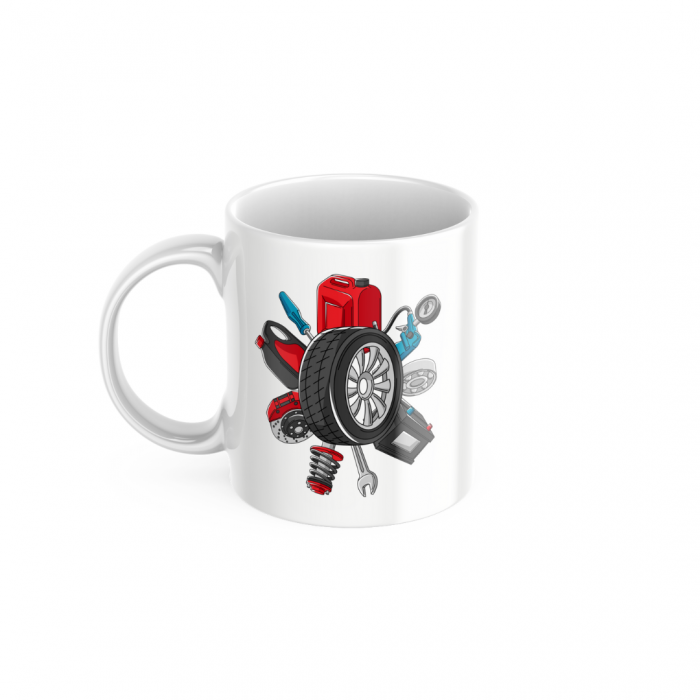 CANA PERSONALIZATA PIESE AUTO - PENTRU MECANICI [1]