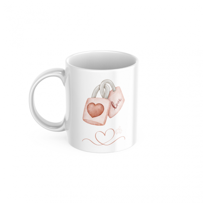 Cana Personalizata - Model Valentine's Day - Lacate [1]