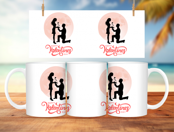 Cana Personalizata - Model Valentine's Day - Cuplu [2]