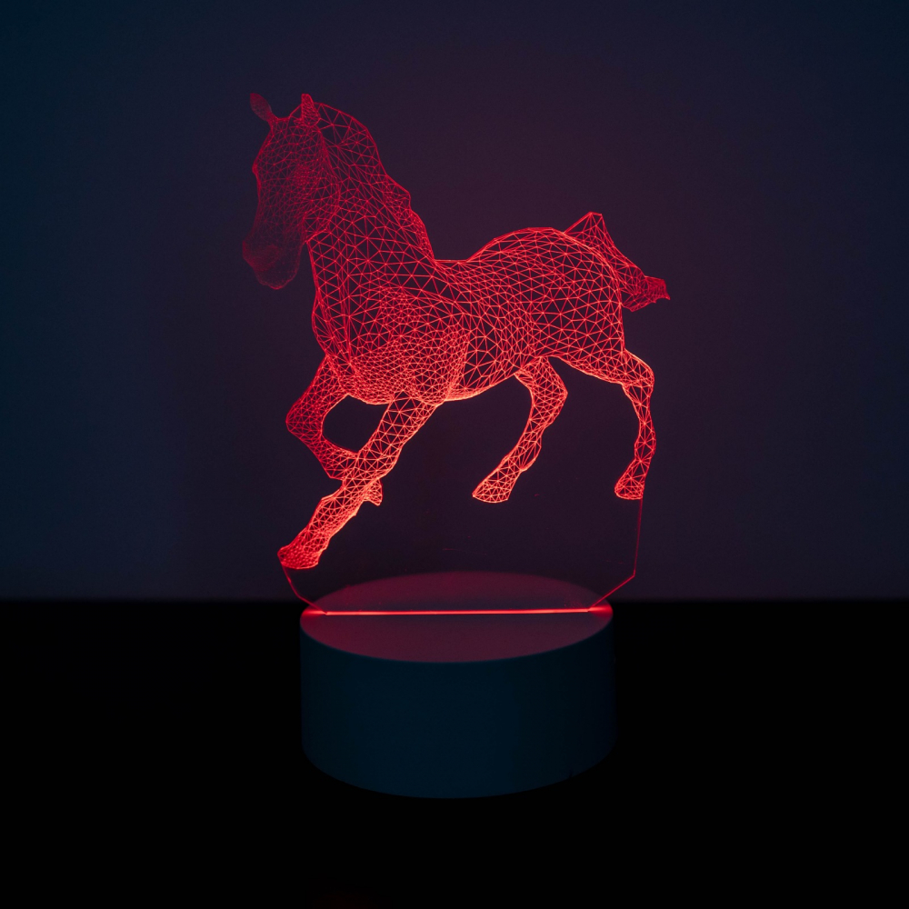 Lampa LED 3d model Cal [1]