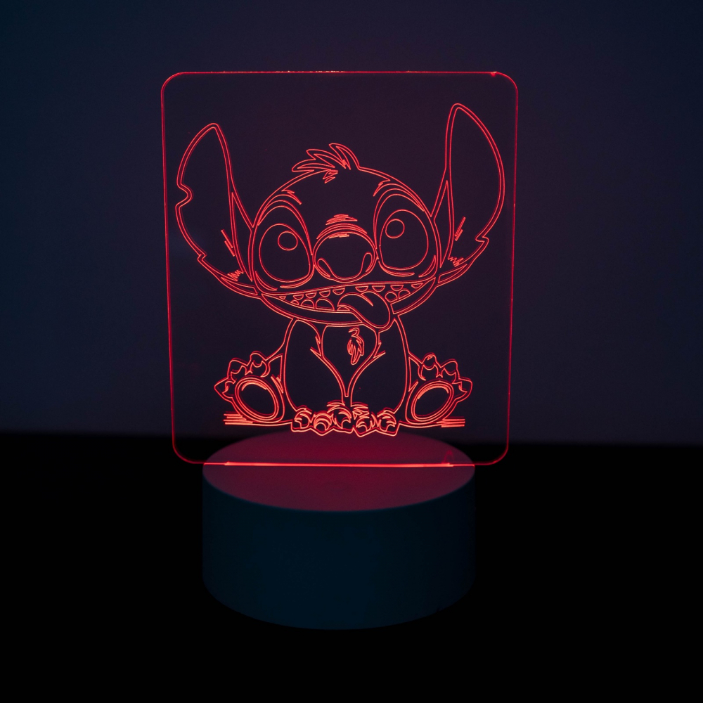 Lampa LED 3d model Stitch [1]