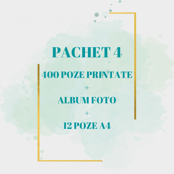 Pachet 400 de poze printate 10x15 + Album + 12 Poze A4 [1]