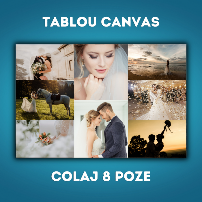Tablou Canvas - Colaj 8 poze [1]