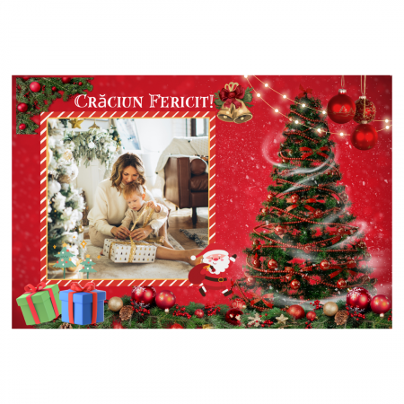 CRACIUN - Magnet Foto 10x15 - Model Craciun 1