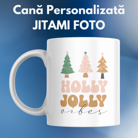 Cani pentru Craciun - Cana Craciun - Holly Jolly