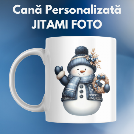 Cani pentru Craciun - Cana Craciun Personalizata #13