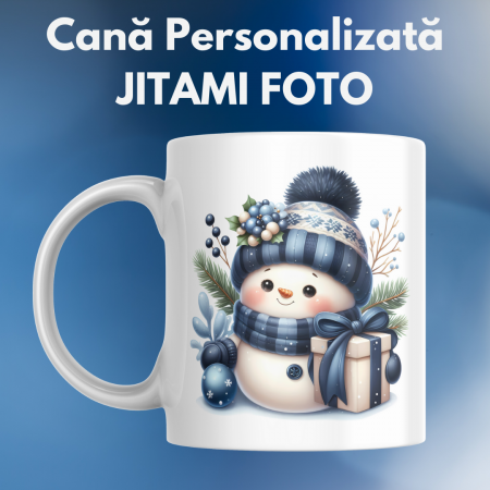 Cani pentru Craciun - Cana Craciun Personalizata #14