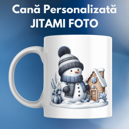 Cani pentru Craciun - Cana Craciun Personalizata #15