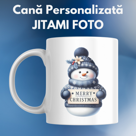 Cani pentru Craciun - Cana Craciun Personalizata #16