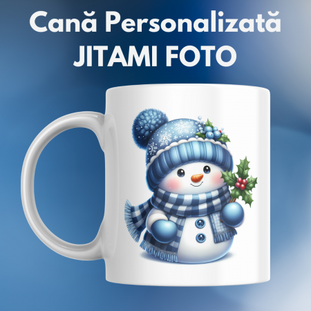 Cani pentru Craciun - Cana Craciun Personalizata #19