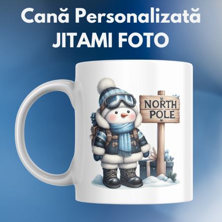 Cani pentru Craciun - Cana Craciun Personalizata #21
