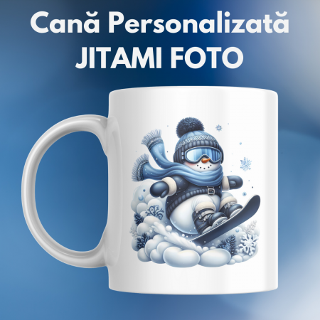 Cani pentru Craciun - Cana Craciun Personalizata #5