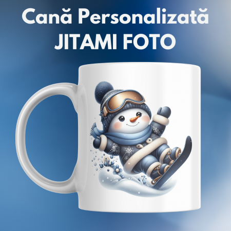Cani pentru Craciun - Cana Craciun Personalizata #6