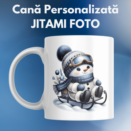 Cani pentru Craciun - Cana Craciun Personalizata #7
