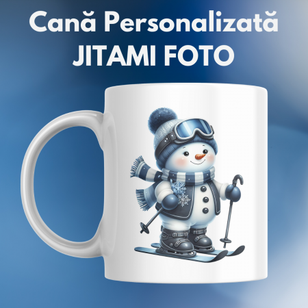 Cani pentru Craciun - Cana Craciun Personalizata #8