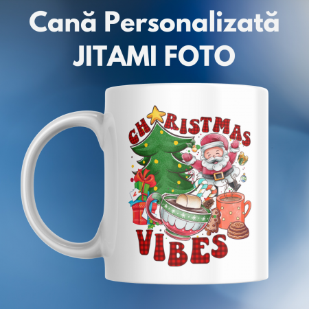 Cani pentru Craciun - Cana Craciun - Christmas Vibes