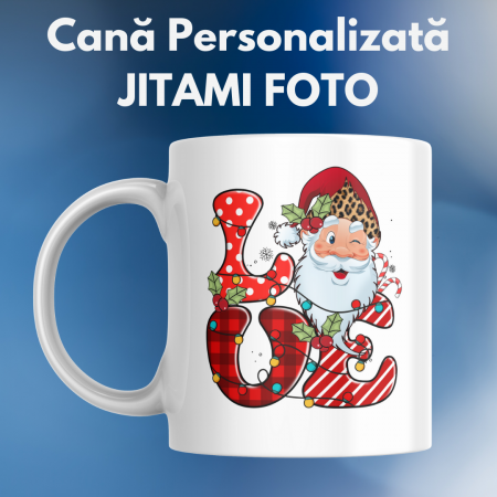 Cani pentru Craciun - Cana Mos Craciun - Love
