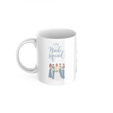 Cani pentru Nunta - CANA PERSONALIZATA - BRIDE SQUAD