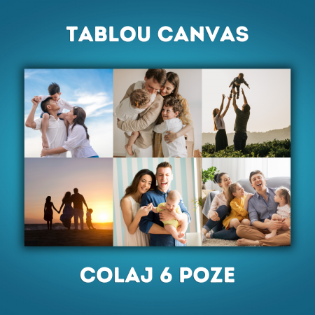 TABLOURI CANVAS - Tablou Canvas - Colaj 6 poze