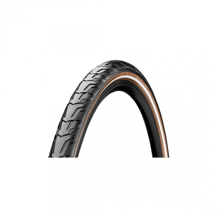 Anvelopa Continental Ride City Reflex 42-622 (28x1.6) negru/maro [2]