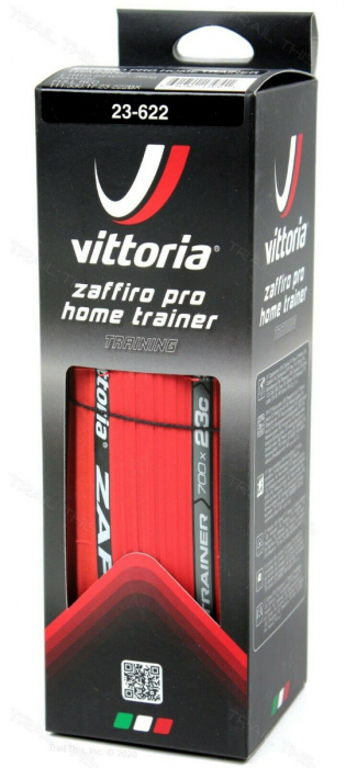 Anvelopa Home Trainer Pliabila  VITTORIA ZAFFIRO PRO 23-622 700x23 Rosu  [1]