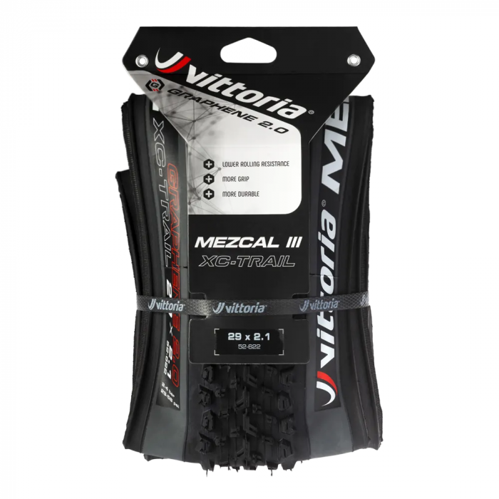 Anvelopa VITTORIA Mezcal 27.5x2.6 (55-584)- Trail Tubeless TNT Anthracite - Negru [1]