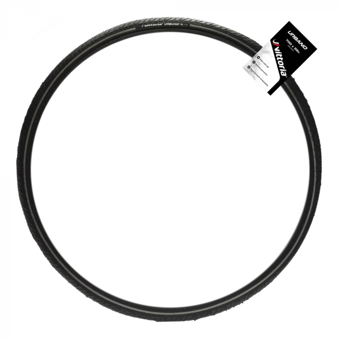 Anvelopa VITTORIA Urbano 700x32C(32-622) Negru 749g Rigid - banda reflectorizanta [3]