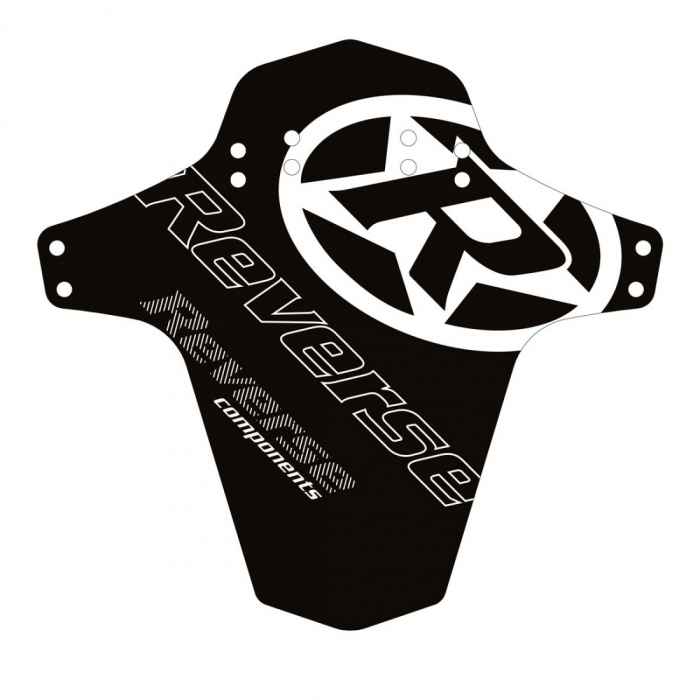 Aparatoare Reverse logo negru/alb [1]