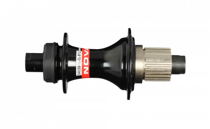 Butuc Spate NOVATEC D462SB-SL-CL-B12-S3S-MS, 12x148 mm 32H Negru Centerlock [1]