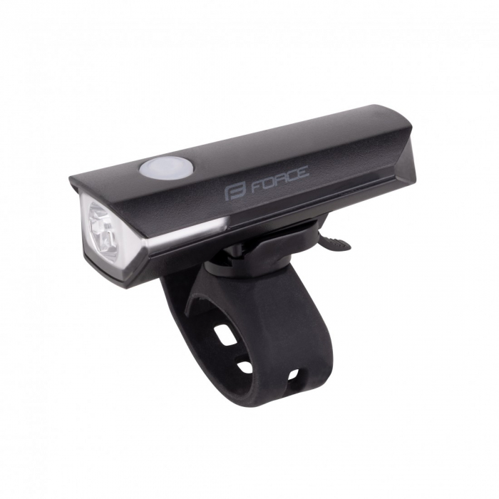 Far fata Force Flux 200 Lumeni USB negru [1]