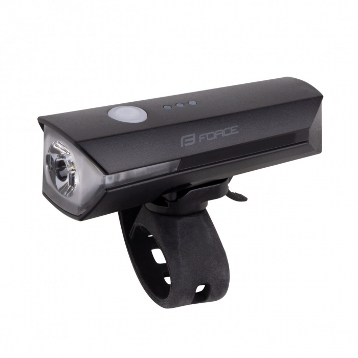 Far fata Force Flux 550 Lumeni USB negru [2]