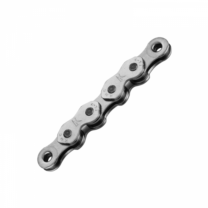 Lant KMC K1 Narrow Single-Speed Argintiu 100 Zale [1]