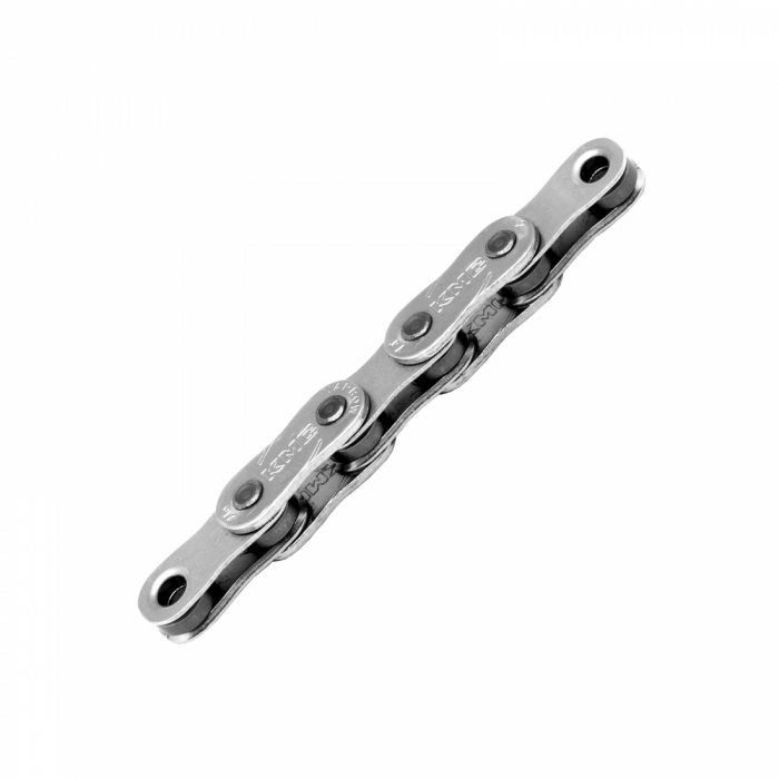 Lant KMC Z1eHX Narrow Silver Single-Speed E-Bike 112 Zale [1]