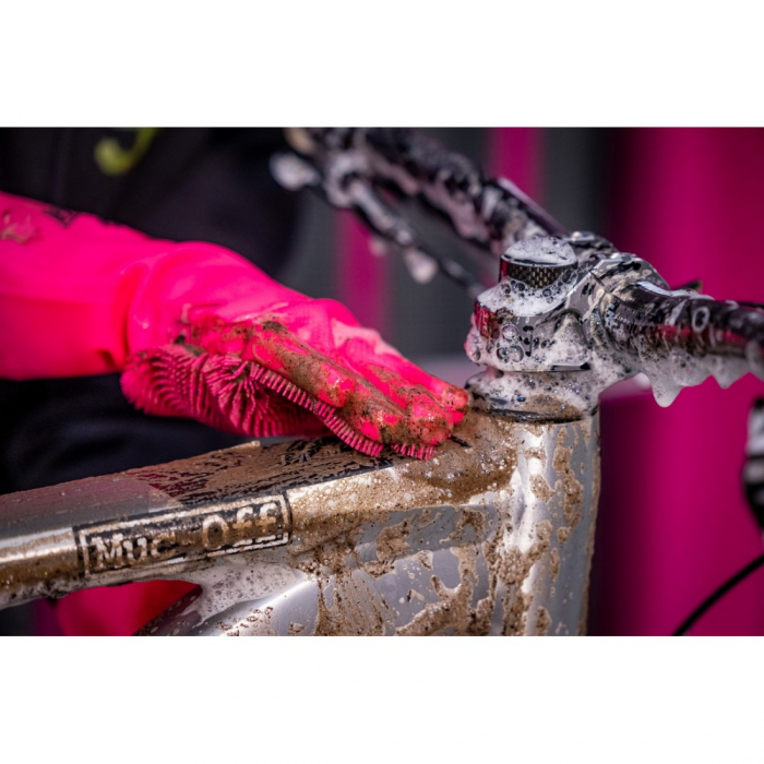 Manusi de curatare Muc-Off Deep Scrubber Pink XL [5]