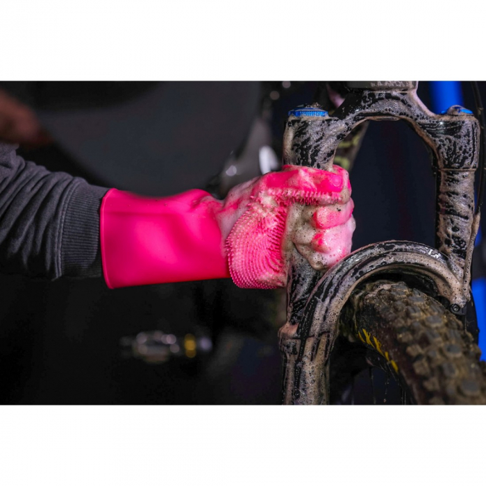 Manusi de curatare Muc-Off Deep Scrubber Pink XL [10]