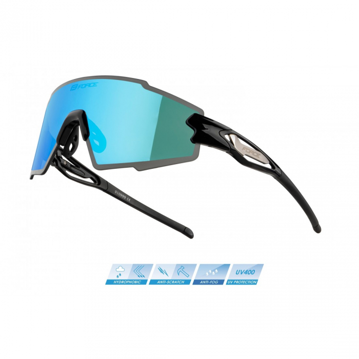 Ochelari Force Mantra Black Blue Polarized Lens [1]