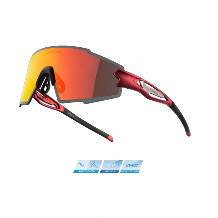 Ochelari Force Mantra Rosii lentile rosii polarizate [1]