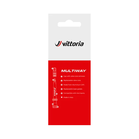 Set Valve VITTORIA Tubeless Multiway 60 mm [6]