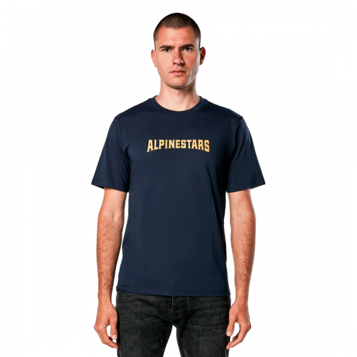 Tricou Alpinestars Stax CSF Tee Navy XL [1]
