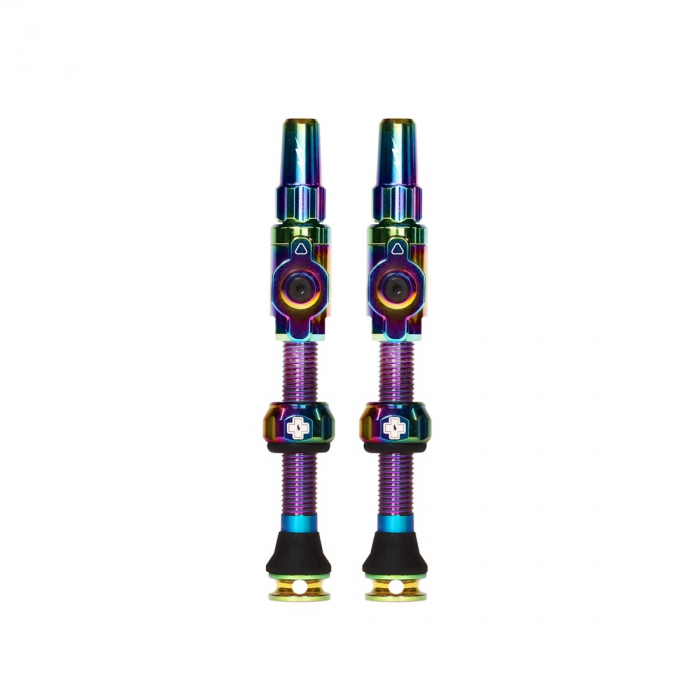 Valve tubeless Muc-Off Tubeless Valves Big Bore Lite (Large) Iridescent [1]