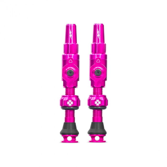 Valve tubeless Muc-Off Tubeless Valves Big Bore Lite (Medium) Pink [1]