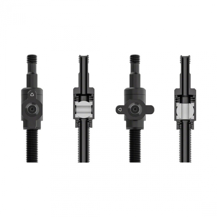 Valve tubeless Muc-Off Tubeless Valves Big Bore Lite (Small) Black [2]