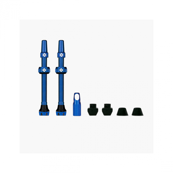 Valve tubeless Muc-Off Tubeless Valves V2 60mm Albastru [1]