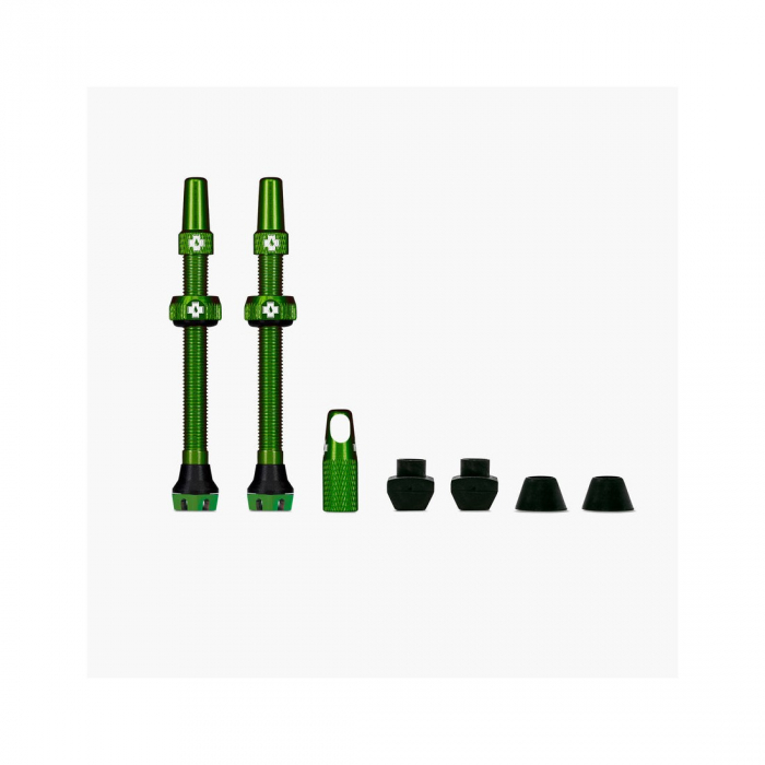 Valve tubeless Muc-Off Tubeless Valves V2 60mm Verde [1]