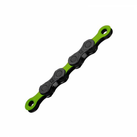 Produse - Lant KMC DLC 12 Negru/Verde 12 Viteze 126 Zale