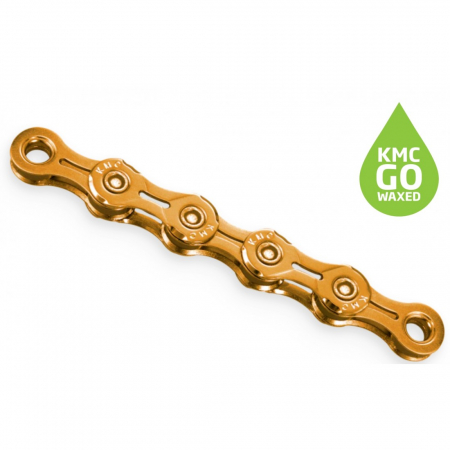 Produse - Lant KMC X11EL Ti-N gold 11 Viteze 118 Zale ceruit